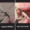 10 Stück Schnürsenkel-Schlösser ohne Binden Federverschluss Verstellbare Metallclips Robuste Langlebige Keine-Installation Kordelzug-Verschlüsse für Hoodies Jacken