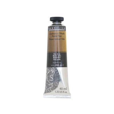 Oil Colors - Sennelier - Brown Ochre - 40ml - Natural Pigments - Satin Finish