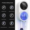 USB Rechargeable Toothbrush Sanitizer with UV Sterilizer Wall Mount for Electric Toothbrushes Home Travel Hygiene Solution