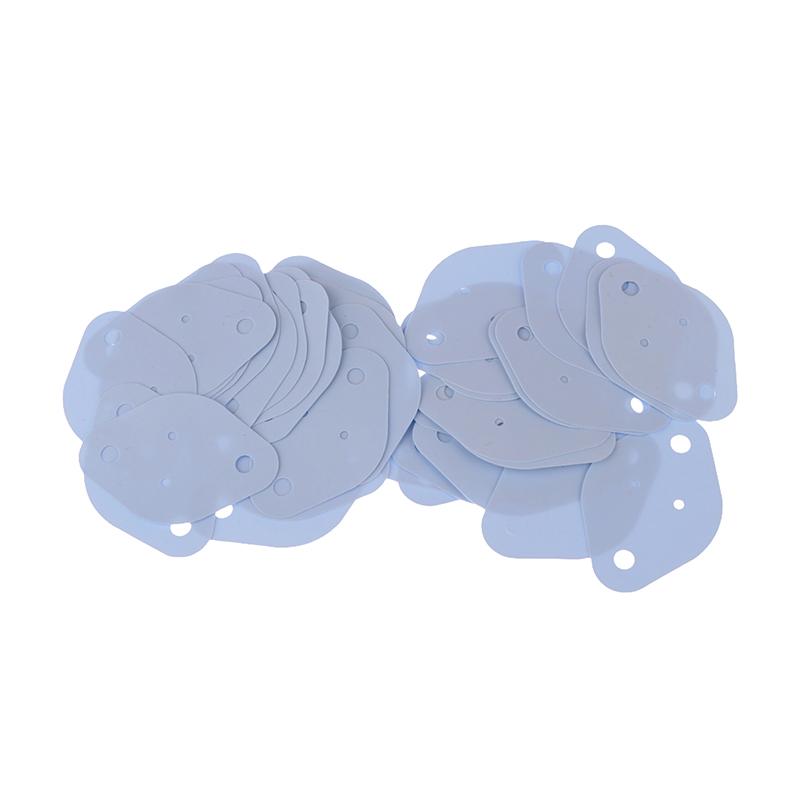 40Pcs/Lot To-3 Mica Insulation Pad Heat Insulation To-3 Insulation Pads Silicone Mica Sheet Insulatio Best Quality