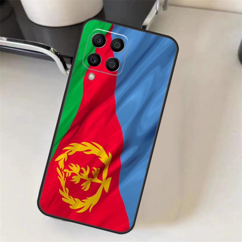 Eritrea Flag Case For Samsung Galaxy M51 M31 M11 M14 M34 M54 M12 M32 M52 M13 M53 M16 M36 M56 M15 M35 M55