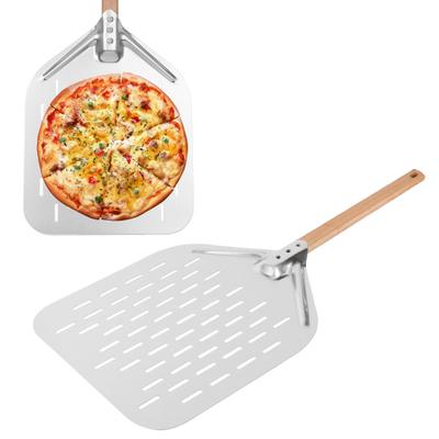 Hohle Pizza Schaufel Langer Griff Pizzaheber Große Oberfläche Edelstahl