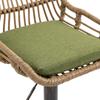The Modern Bar Stool Set Consists of Two Adjustable Footstools, Suitable for Kitchens and Dining Rooms