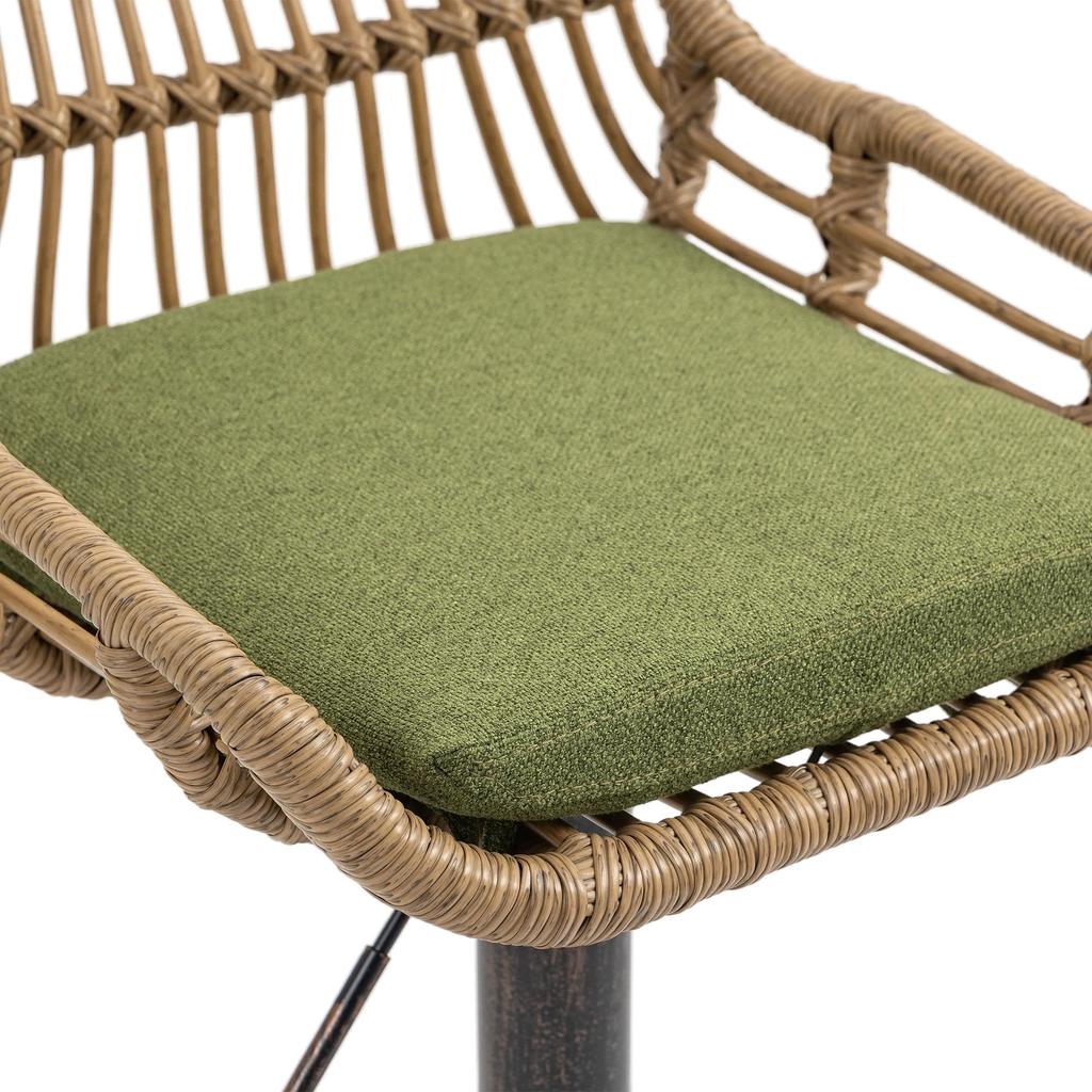 The Modern Bar Stool Set Consists of Two Adjustable Footstools, Suitable for Kitchens and Dining Rooms