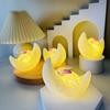 Night Light Sleep Light Moon Rabbit Night Light Bedroom Bedside Atmosphere Light Cute Creative Desktop Decoration Soft Light