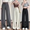Women's 2025 Wide-Leg High-Waisted Slimming Drape Floral Floor-Length Pants