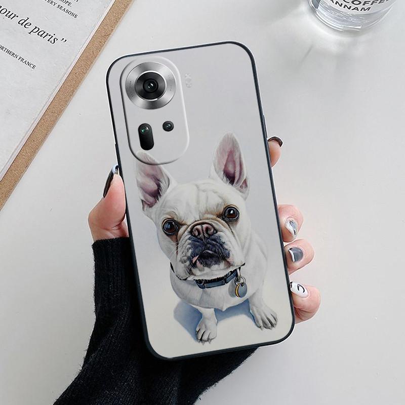 For Oppo Reno 11 5G Case CPH2599 Fashion Soft Silicone Back Cases for Oppo Reno11 Pro Reno 11F Reno11 F Phone Cover etui Fundas