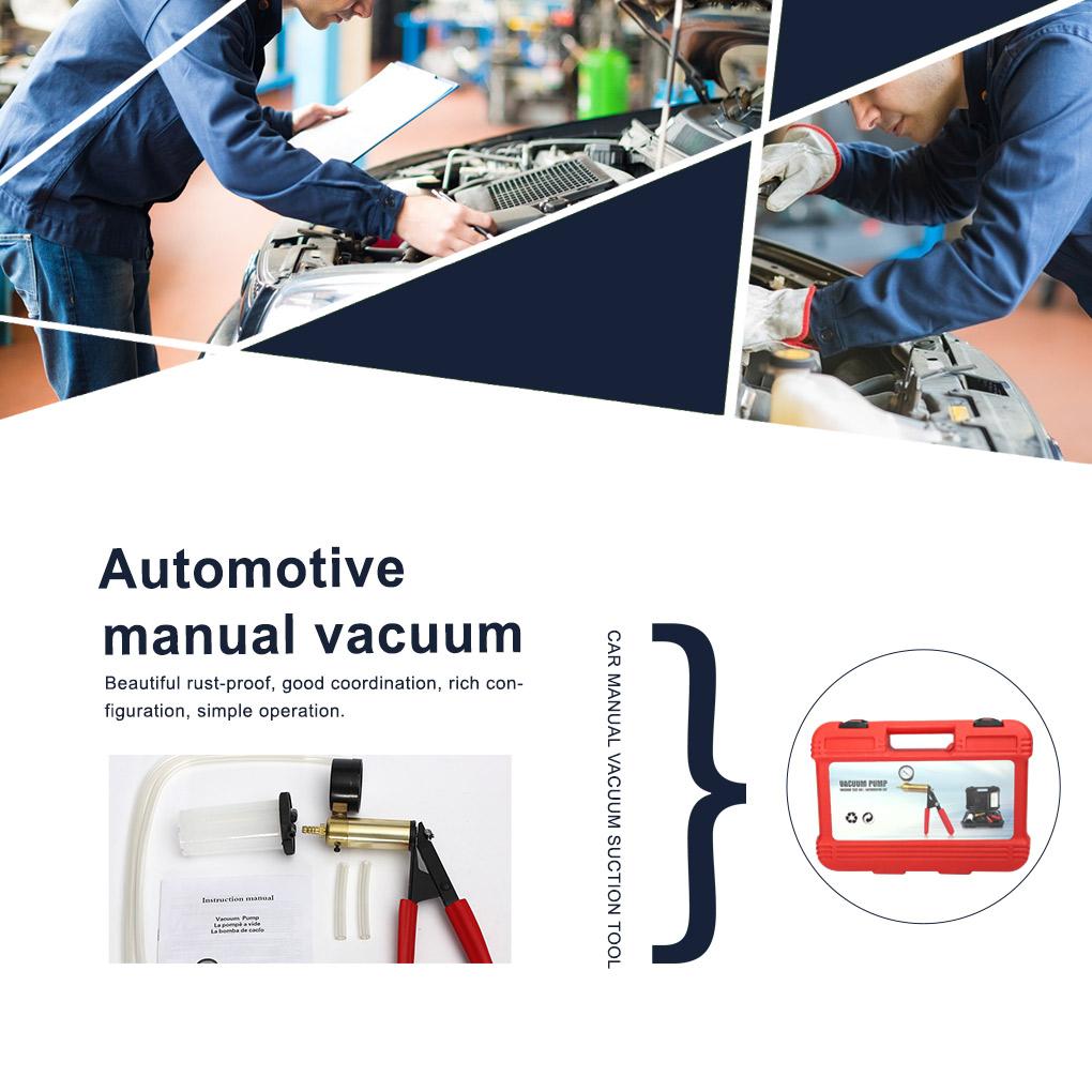 Auto-Vakuumpumpe Bremsenentlüftungs-Kit Universelles Handheld Ölwechsel-Testgerät Werkzeuge Automobil-Absaugsystem Zubehör