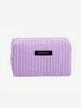 1PC New corduroy makeup bag, large-capacity plush makeup bag inner liner, portable beauty products storage bag