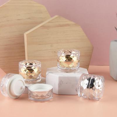 7g Empty Eye Face Cream Jar Body Lotion Packaging Bottle Sample Travel Refillable Cosmetic Storage