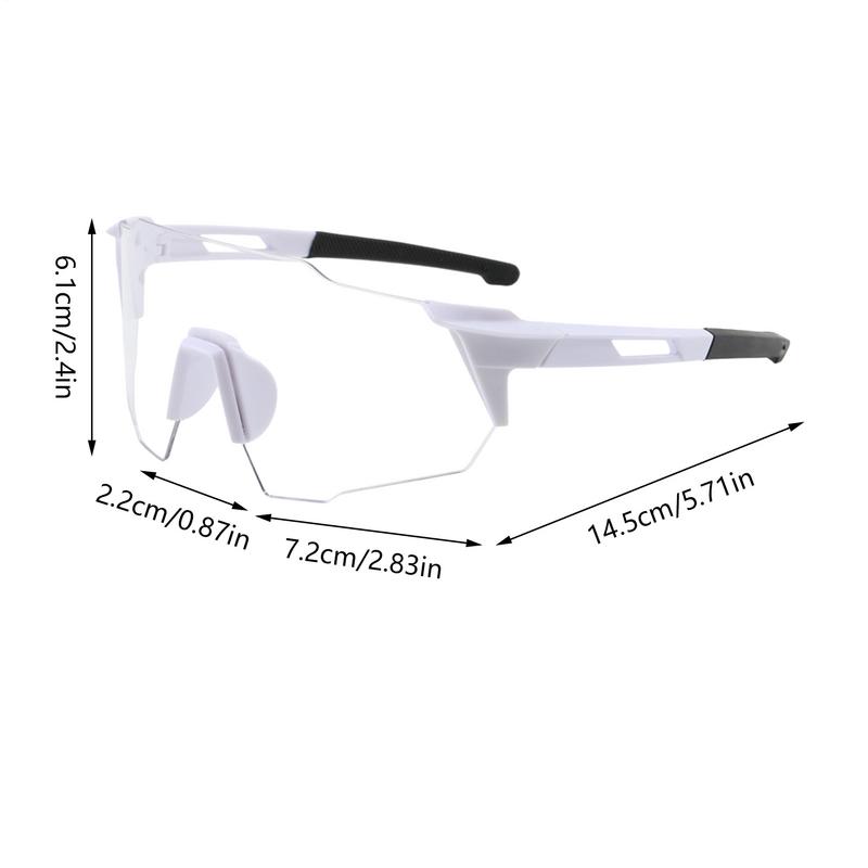 Photochromic UV400 Protection Clear Sports Sunglasses For Men And Women Outdoor MTBs Road Bicycle Cycling Glasses