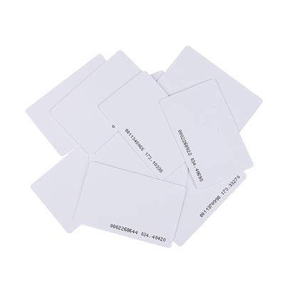 10 Stücke Tk4100 125 Khz RFID-Karten Proximity-ID-Karten Token Tag Schlüsselkarte Für Zutrittskontrollsystem Und Anwesenheitskarten