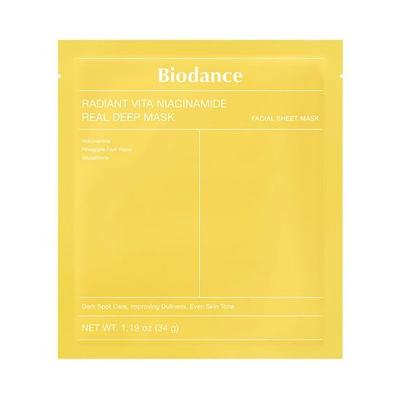 Radiant Vita Niacinamide Real Deep Mask 4ea