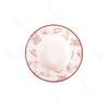 Chinese Style Creative Ceramic Plates High End Restaurant Circular Pasta Plate Delicious Fruits Salad Plate Wedding Tableware