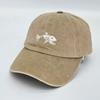 Embroidered Skullfish Fish Bone Vintage Soft Baseball Caps Men Women Water Washed Hat Sports Fishing Summer Autumn Peaked Cap