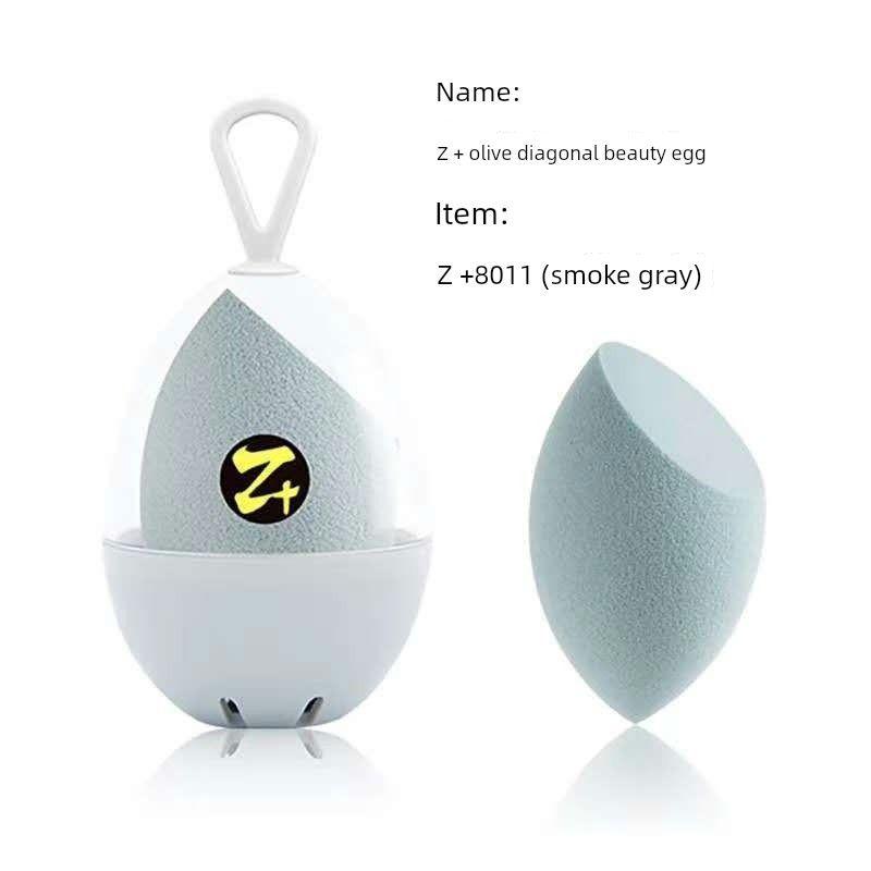 

Makeup Super Soft Non-Khaki Gourd Air Cushion Cosmetic Egg 8011 smoke gray (beveled)