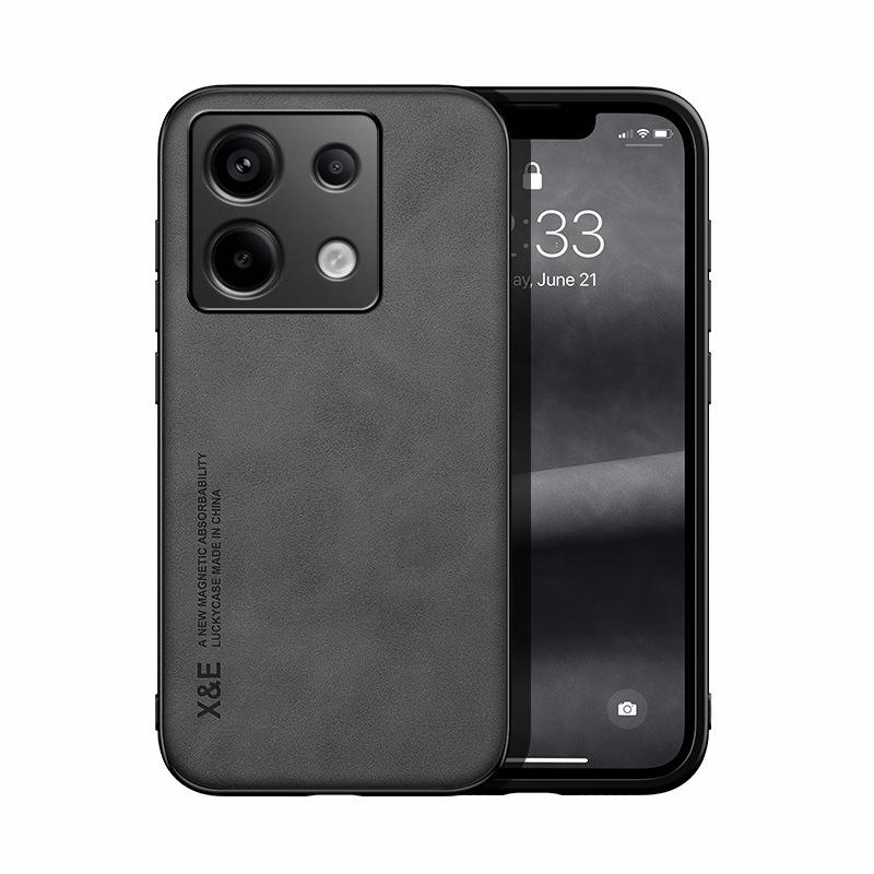 Applicable to Redmi Note15Pro + light luxury skin feeling sheep Babi magnetic mobile phone case K80Ultra anti-drop protective case