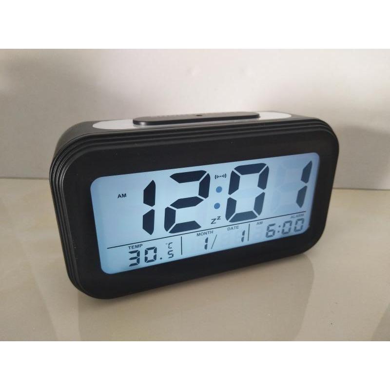 Smart Clock Big Letter Old Man Clock Creative Voice Clock Luminous Clock