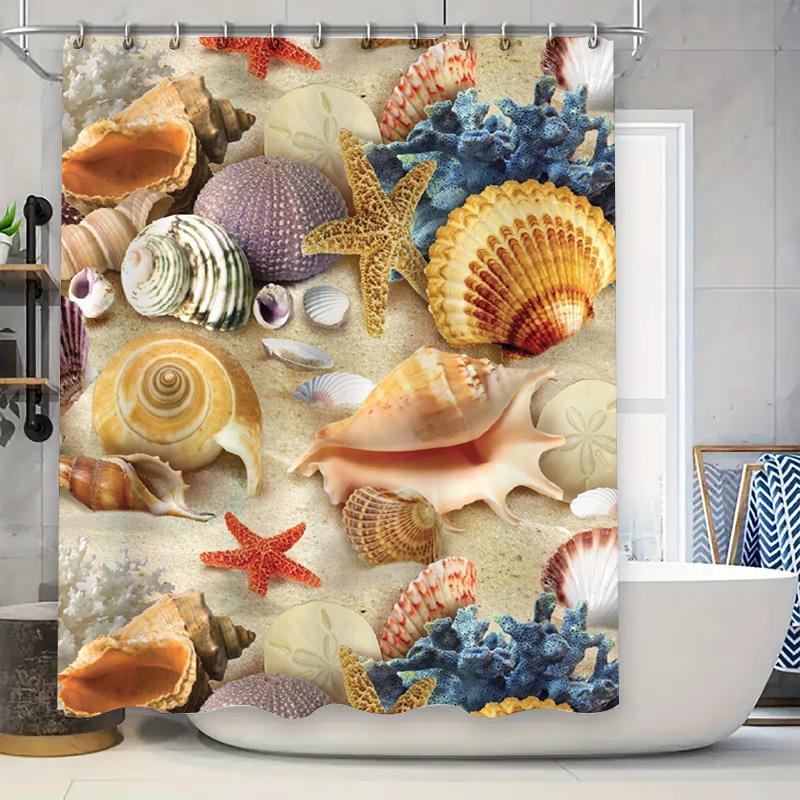 

Многоцветные акварельные листья Шторка для душа Водонепроницаемый декор для ванной Декор для дома Мягкая тканевая шторка для душа 90x180cm