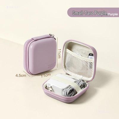 Borsa Portatile per Cuffie e Cavi con Organizzatore per Chiavette USB