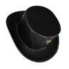 Steampunk Knight Costume Hat Halloween Party Cosplay Vintage Wide Brim Fedora Unisex Adult Accessory