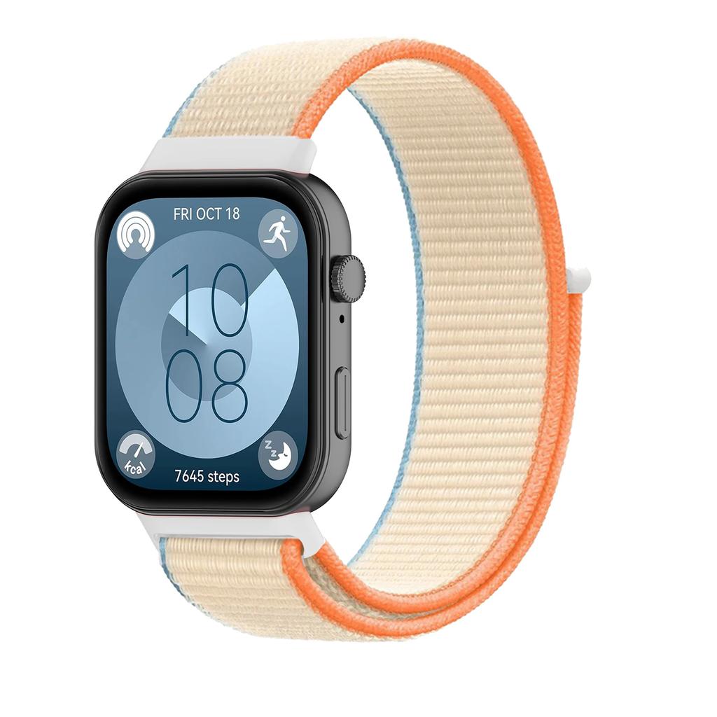 Oficiální nylonový smyčkový řemínek pro Huawei Watch Fit 3 Sportovní náramek Řemínek Correa pro Huawei Watch Fit 3 Chytrý náramek