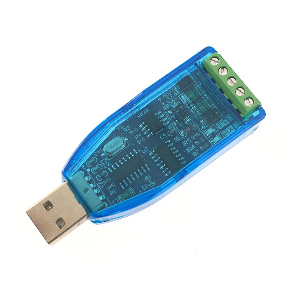 Industrial Communication USB To RS485 Module USB To RS232 RS485 Converter TVS Protection Bidirectional Half Duplex Serial Line Converter