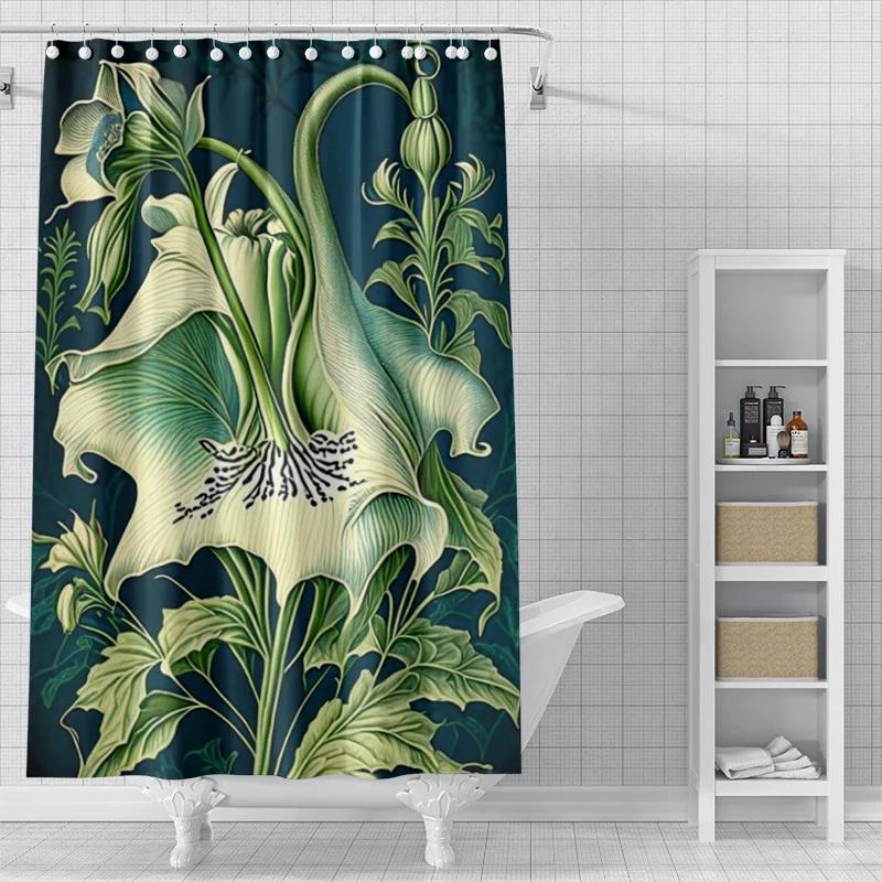Home Shower Curtains for Bathroom Waterproof Fabric Modern Nordic Style Bathroom Curtains Shower Curtain 180x200 240x180 Aaaa