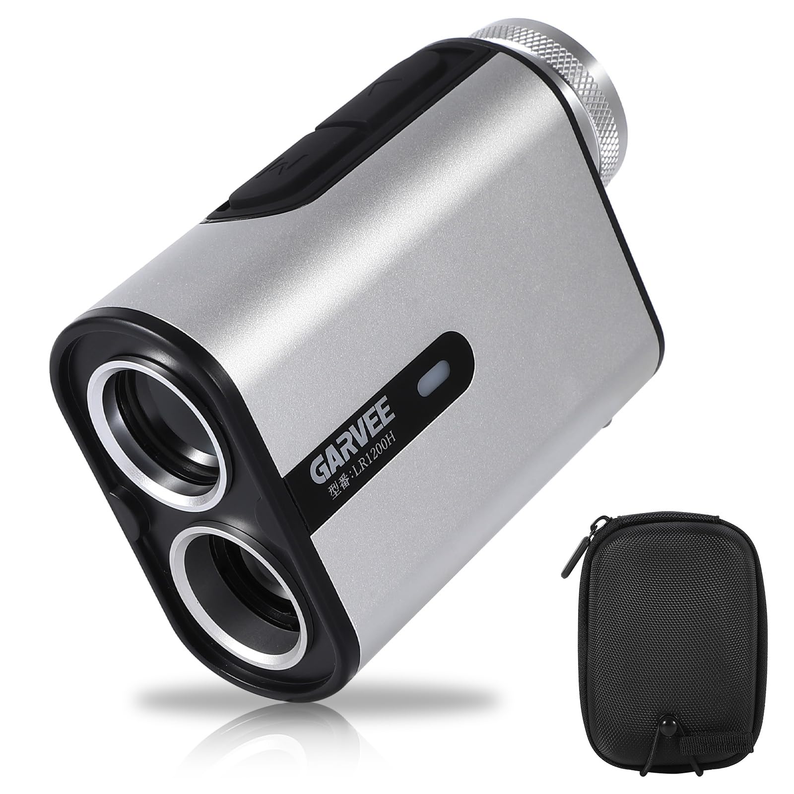 

Garvee Golf Laser Distance 1312yd 1200m Distance Measuring Fastest High Transparency Slope Pinlock Horizontal Vibration Image Dustproof and срібний