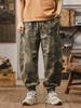 Spring and summer new men's overalls camouflage casual pants trendy brand Japanese versatile tooling casual pants trend M