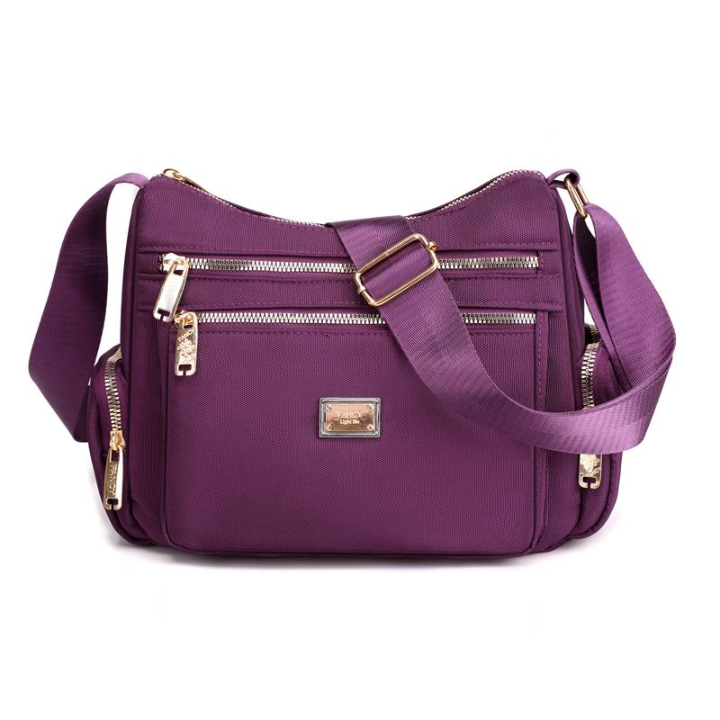 Crossbody Shoulder Bag for Women Messenger Waterproof Nylon Bags Ladies Bag