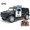 Spielen Sie mit Ihnen Polizeiauto Fahrzeug Pull Back Truck Modell Kinder Spielzeug Weihnachtsgeschenk