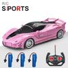 1/18 Rc Car Led Light Radio Remote Control Sports Cars For Children Racing High Speed Drive Vehicle Drift Boys Girls Toys