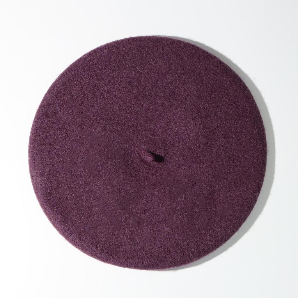 High-Quality Wool Felt Women's Beret – Versatile for Outings & Photos, In Stock