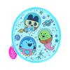 Stationery Tamagotchi Goods Clear Blue S2340003 Sun-Star Pouch, Material,