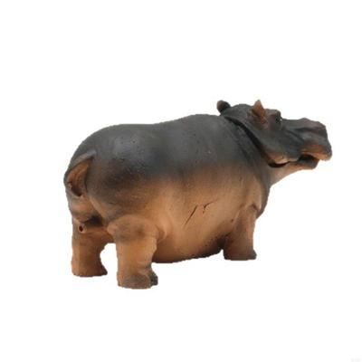 FishTank Shrimp Breeding Artificial Hippo Model for Aquariums Terrarium Landscaping Miniature Decoration