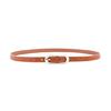 Women’s Lightweight PU Leather Waist Belt Slim Adjustable Strap Elegant Wardrobe For Formal Casual Outfits