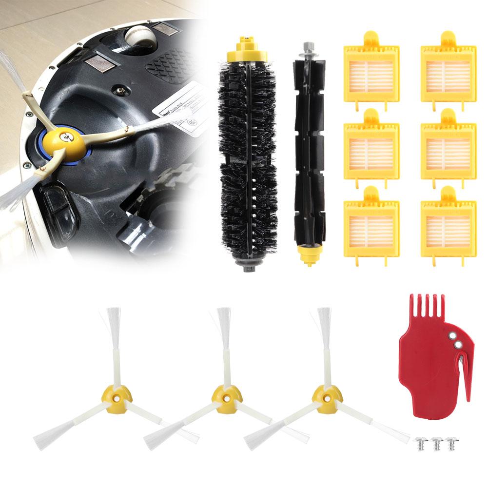 Main Brush Side Brush Filter Flat Comb Accessories Fit for 700 Series Sweeping Robot