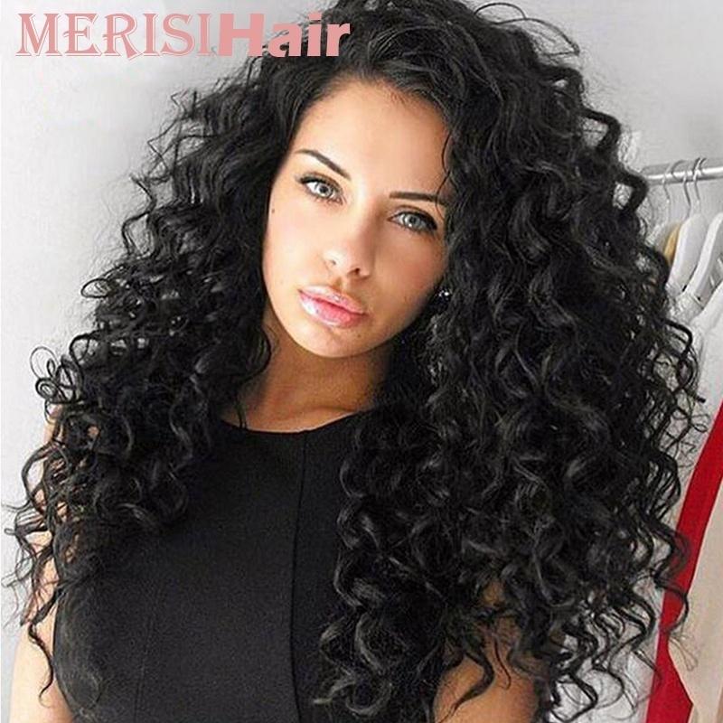 ebony curly wigs