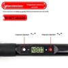 80W Adjustable Temperature Digital Soldering Iron Kit - Electric Welding Pen for Household Repair