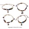 Handmade Ceramic Beaded Bracelet Ethnic Style Wrist Chain Accessory Woven Charm