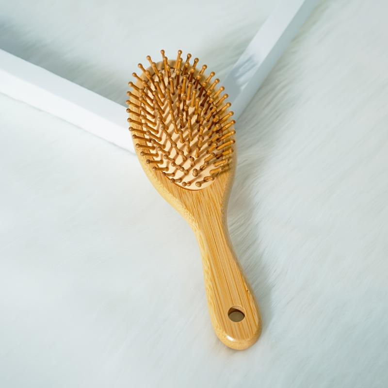 

Bamboo Hair Brush for Scalp Massage 1PCS дубильна кора