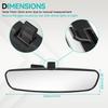 Espejo Retrovisor Interior Para HONDA ACCORD 2003-2007 CIVIC 2006-2011 CR-Z MDX Insight 76400-SDA-A02 76400-SDA-A03 76400-SDA-A01
