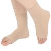1Pair Heel Silicone Padded Protective Sleeve Soft Foot Ankle Elastic Protection Sock