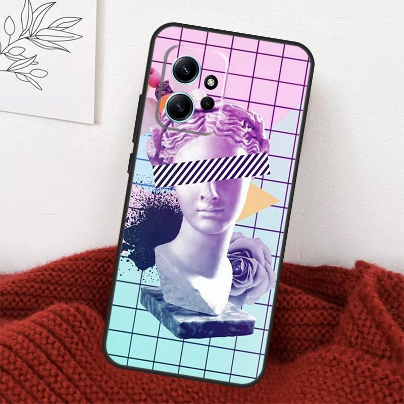 

Great Wave Retro Cyber Statue Case For Xiaomi Redmi Note 14 13 10 11 12 15 Pro Plus Cover For Redmi 15 14C 12C 10C 13C 15C Redmi 15C 5G