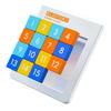 Number Klotski 4x4 Macaron Magnetic Speed Sliding Block Game Educational Puzzle Toy Brain Tester for Kids Children Birthday Gift