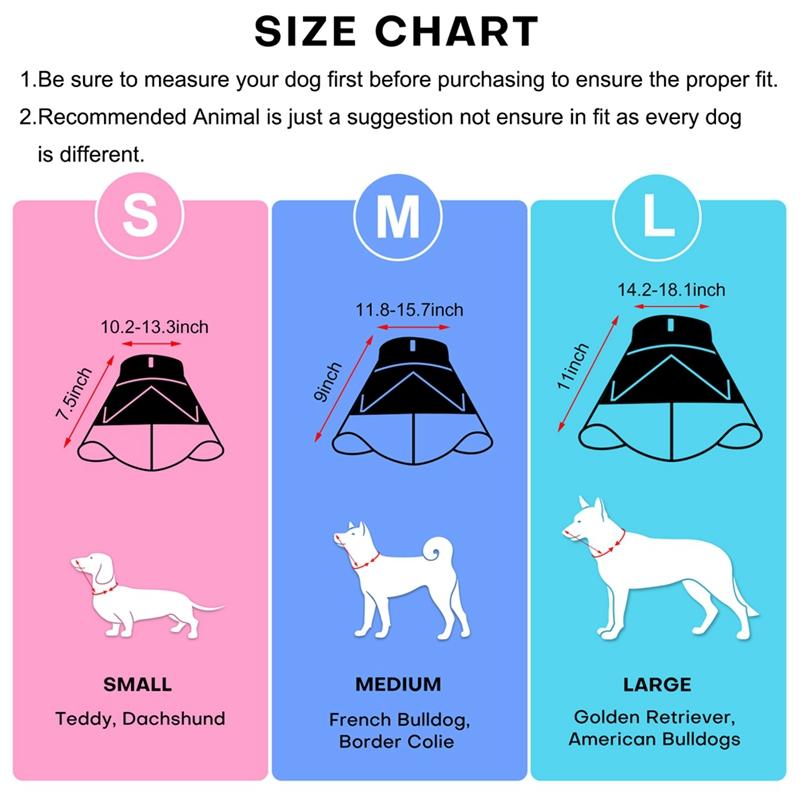 Pet Protection Neck Cover Bite Resistant and Prevent Licking Wounds