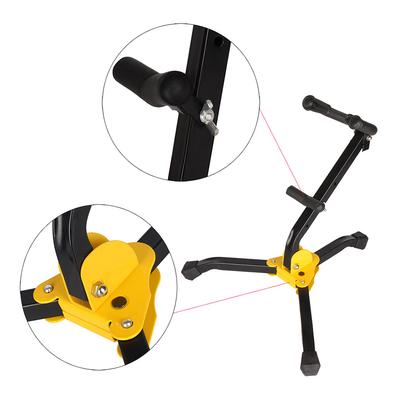 Faltbarer Tenor-Saxophon-Altsaxophon-Metallbodenständer-Stativhalter