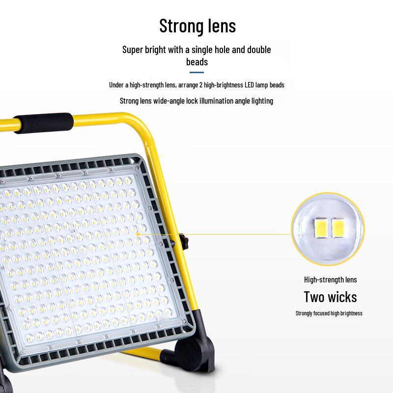 400W High-Brightness Waterproof Portable Floodlight