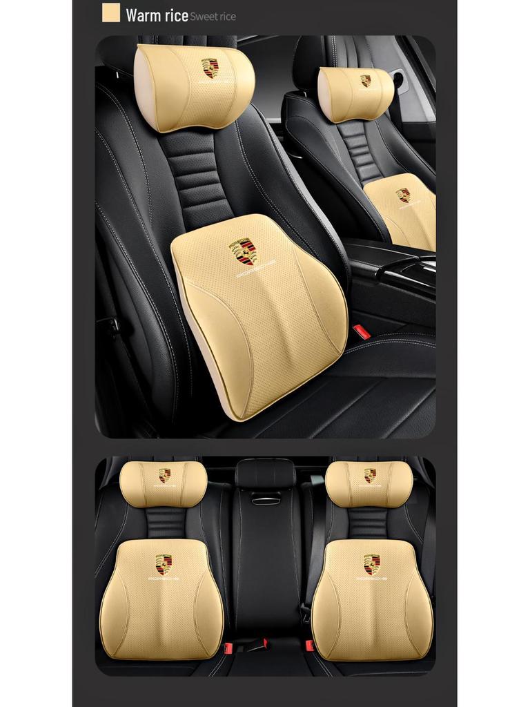 Accesorios Porsche: Reposacabezas, Soportes Lumbares y Artículos de Interior para Cayenne, Macan, Panamera y 718.